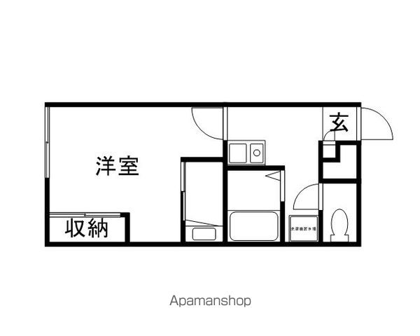 レオパレスひかりの間取り写真