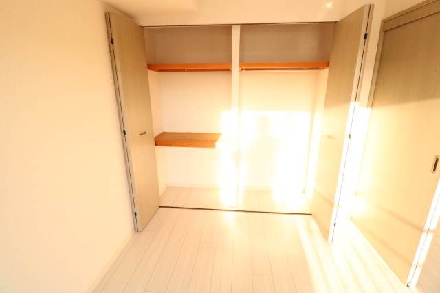 収納　クローゼット広々！