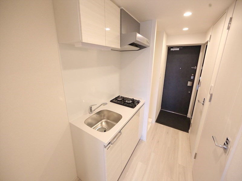 キッチン　システムキッチン（ガス2口コンロ付）