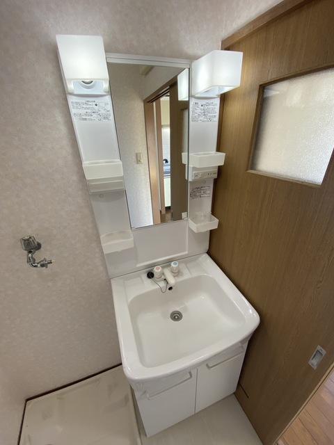 洗面設備　独立洗面嬉しいですね