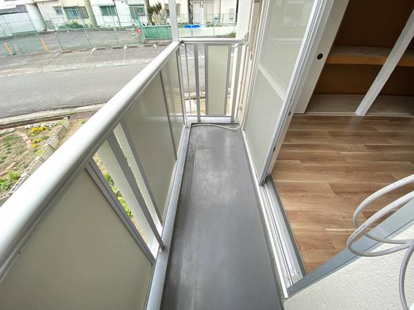 バルコニー　ビレッジハウスの同一物件・同一タイプの間取りの写真です