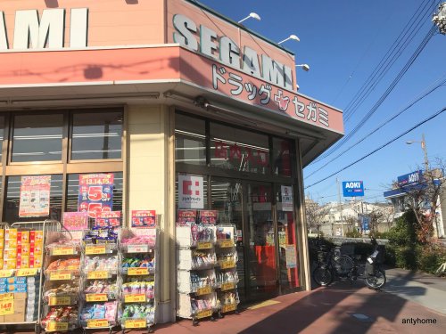 ドラックストア　ドラッグセガミ内代店（ドラッグストア）まで1255m
