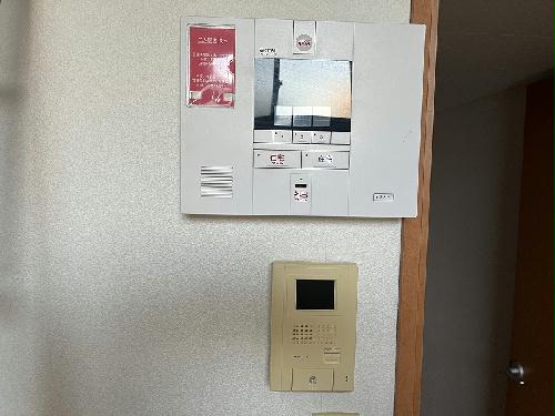 セキュリティ　モニターホン標準設置♪