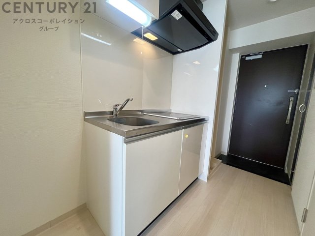 キッチン　2口IHコンロ付きのキッチン！