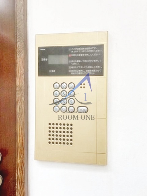 セキュリティ　オートロックです。