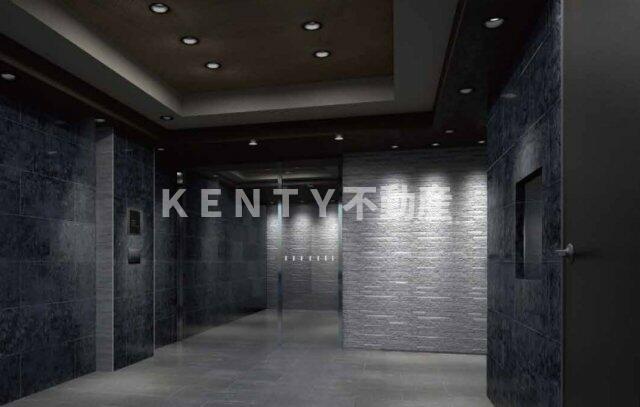 エントランス　落ち着いたエントランスです