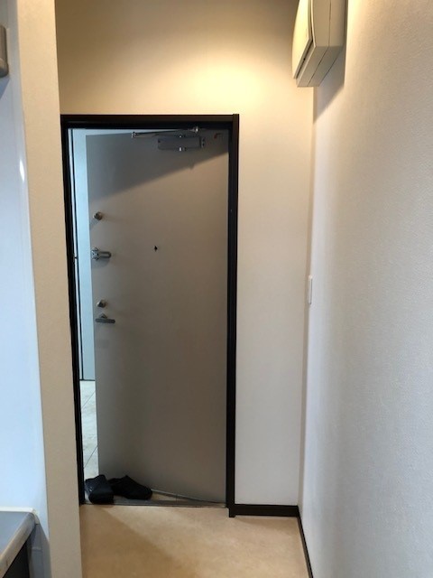 玄関　収納もある玄関です