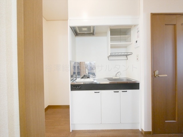 キッチン　１口ガスコンロキッチン