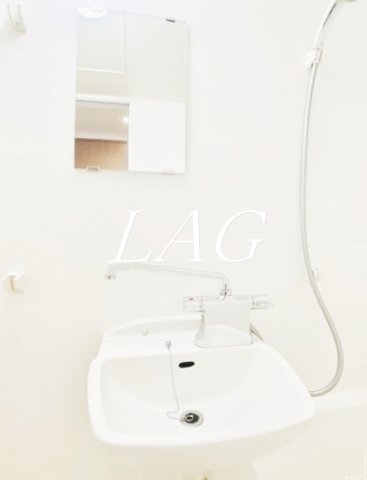 洗面設備　洗面台です。