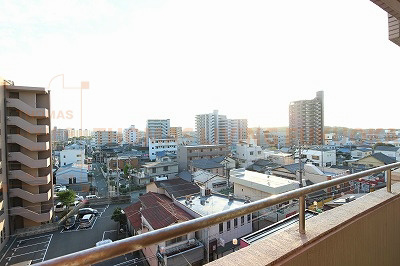 眺望　バルコニーからの眺めも良好です