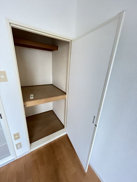 収納　大きなスペースがあり、収納には困りません