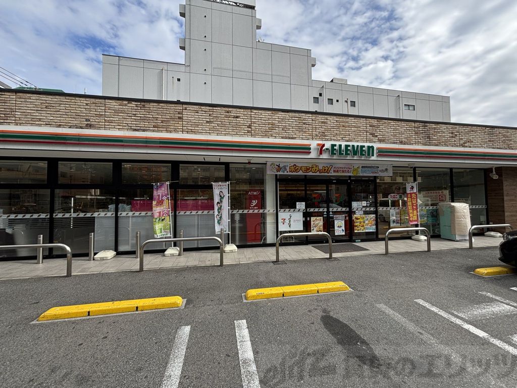 コンビニ　セブンイレブン大阪宮原4丁目店（コンビニ）まで390m