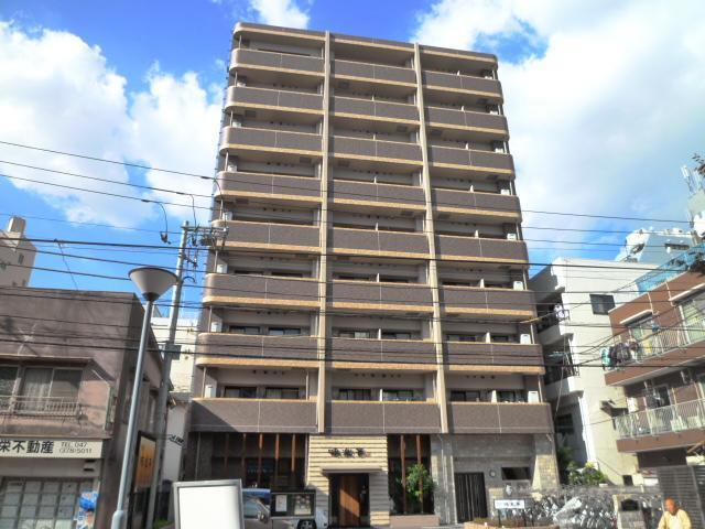 建物外観　本八幡の南口、良好な住環境にそれは有ります