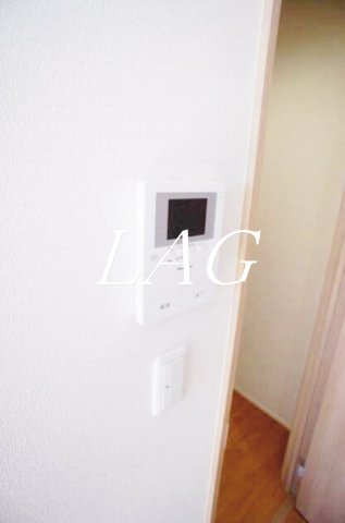 セキュリティ　モニター付きインターホンです。