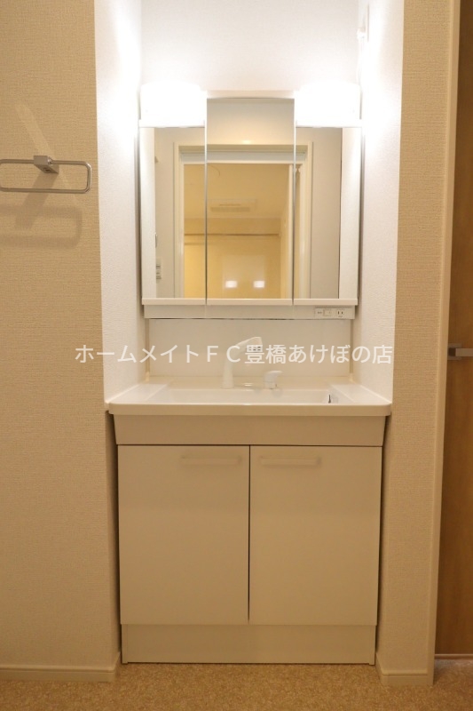 洗面設備　同型完成モデル