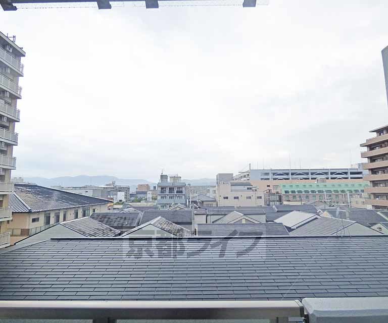 眺望　バルコニーからの室外風景。