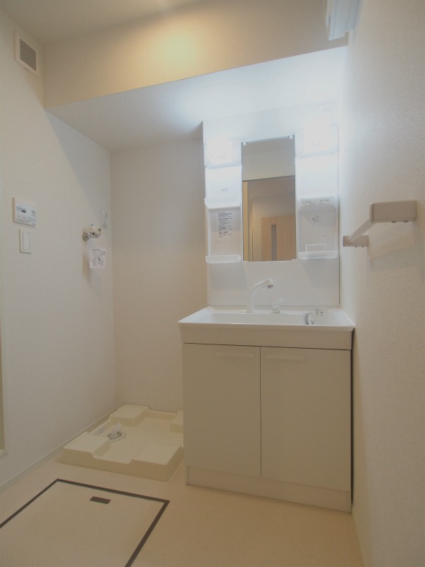 洗面設備　※反転タイプのお部屋