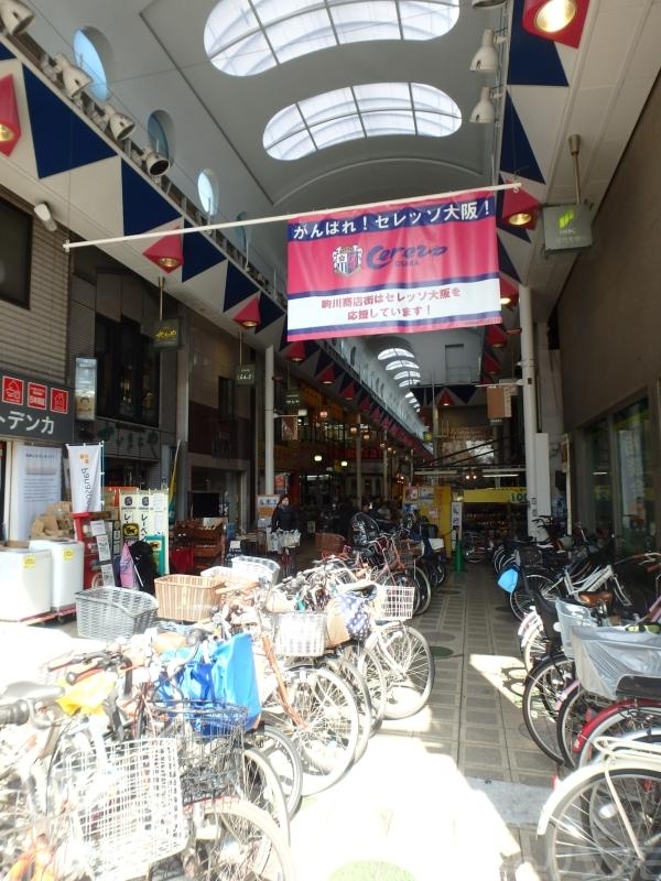 ショッピングセンター　駒川商店街（ショッピングセンター）まで401m