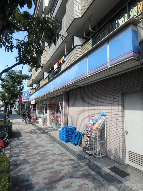 コンビニ　ローソン 駒川店（コンビニ）まで303m