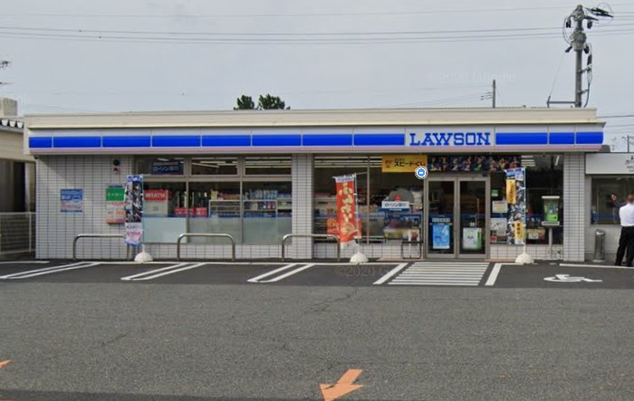 コンビニ　ローソン 空港西二丁目店（コンビニ）まで456m