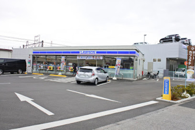 コンビニ　ローソン百草園駅前店（コンビニ）まで201m