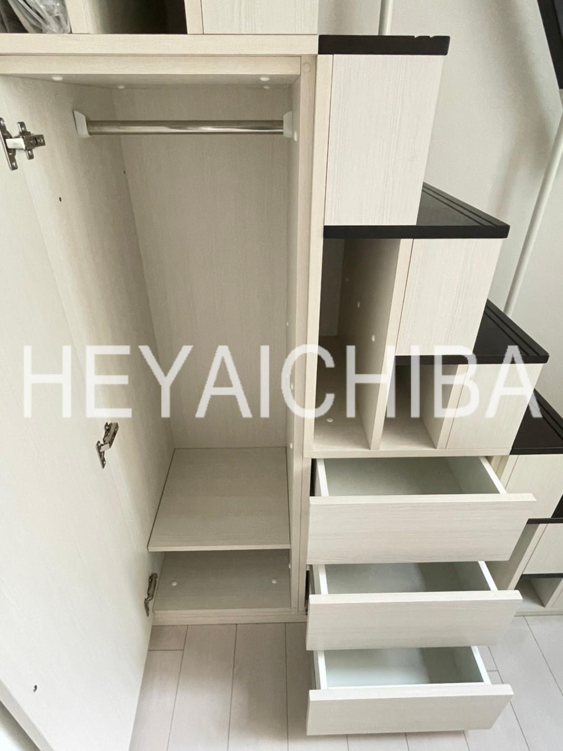 収納　ロフト階段収納