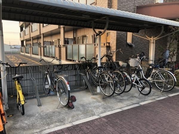 その他共有部分　自転車置き場！