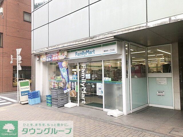 コンビニ　ファミリーマート東麻布一丁目店（コンビニ）まで90m