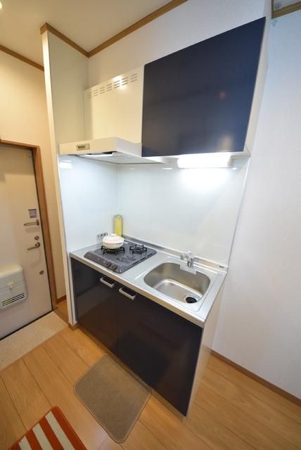 キッチン　2口ガスシステムキッチン