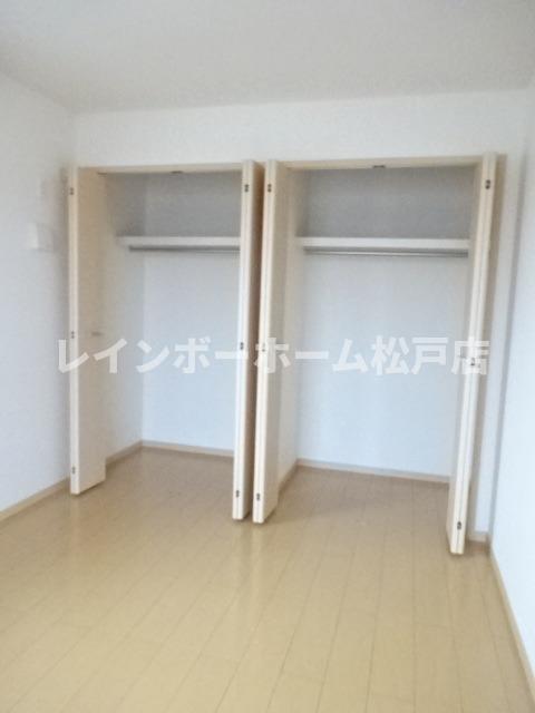 収納　十分な収納スペースがあります