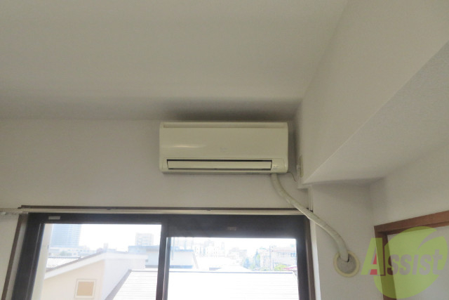 その他設備　エアコンが付いていますので夏冬温度に困らず快適に過ごせるー。