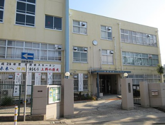 中学校　神戸市立上野中学校（中学校）まで664m