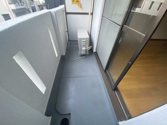 バルコニー　※別号室の写真です