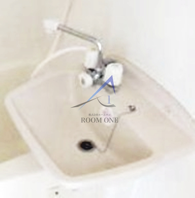 洗面設備　洗面台です。