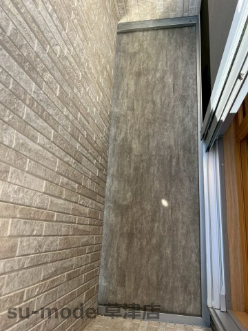 バルコニー　収納豊富です