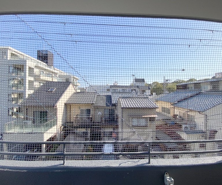 眺望　バルコニーからの景色です。