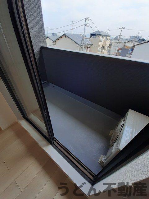 バルコニー　うどん県のお部屋探しはうどん不動産へ うどんちゃんとLINE