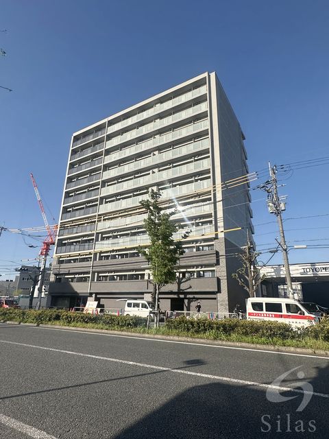 建物外観　建築中
