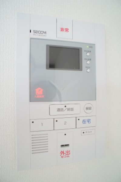 セキュリティ　ＴＶモニター付きインターホン