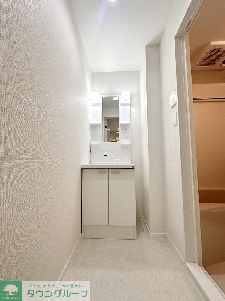 洗面設備　同施工会社によるイメージ写真になります。
