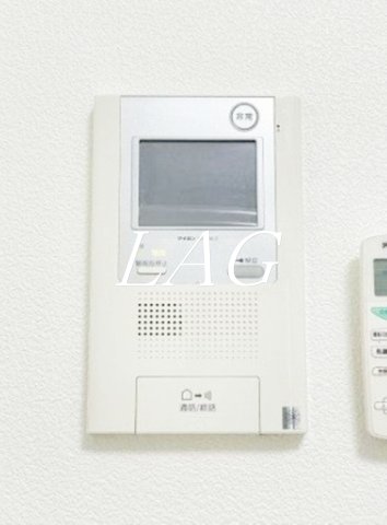 セキュリティ　モニター付きインターホンです。