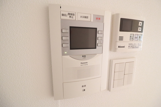 セキュリティ　※別部屋の写真です