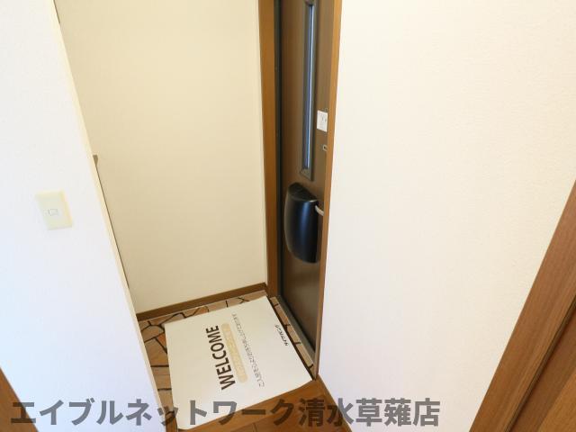 玄関　明るい玄関です