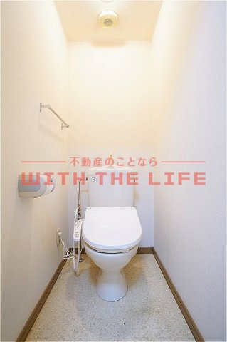 トイレ　ゆったりとした空間のトイレです