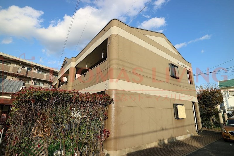 建物外観　粕屋町でのお部屋探しは、トーマスリビング粕屋店へご相談下さい