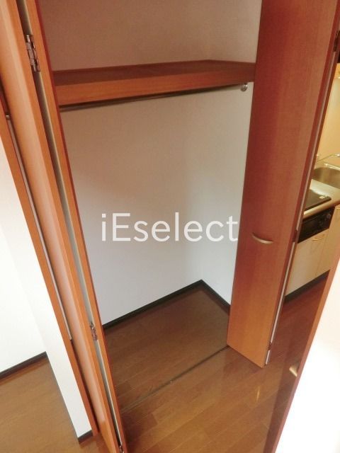 収納　クローゼットです
