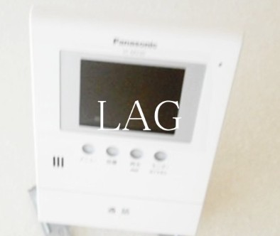 セキュリティ　モニター付きインターフォンです。