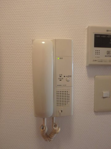 セキュリティ　受話器つきインターホン