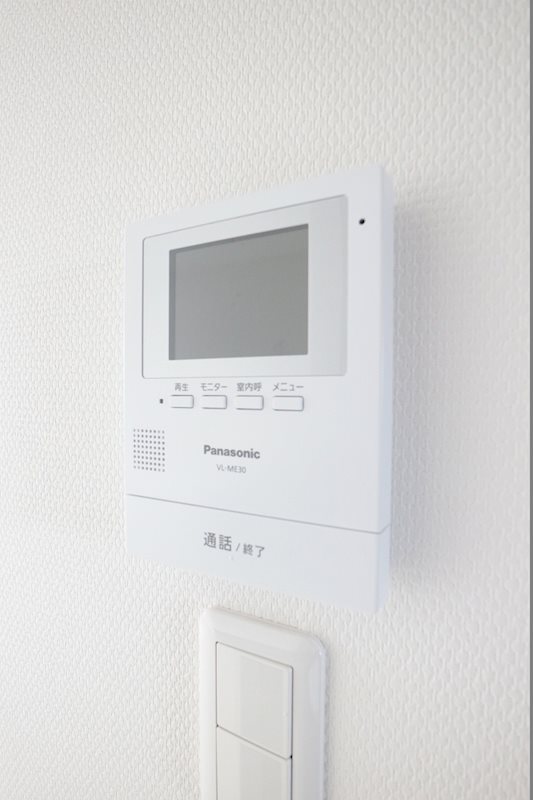 セキュリティ　モニターフォン完備してます。