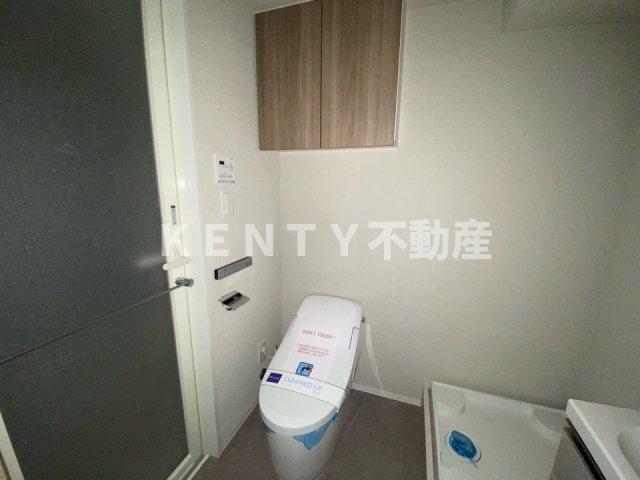 トイレ　ゆったりとした空間のトイレです